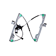 RPAGM-100 Front, Passenger Side Power Window Regulator, With Motor