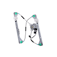 RPAGM-138 Front, Passenger Side Power Window Regulator, With Motor