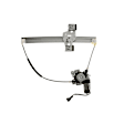 RPAGM-166 Rear, Passenger Side Power Window Regulator, With Motor