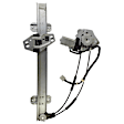 RPAH-015 Front, Driver Side Power Window Regulator, With Motor