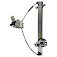 2007 Honda Accord - Front, Driver Side Power Window Regulator, With Motor, 4-Door