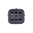 RPAH-044 Front, Passenger Side Power Window Regulator, With Motor