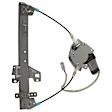 RPAH-069 Rear, Passenger Side Power Window Regulator, With Motor