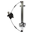 RPAH-081 Front, Driver Side Power Window Regulator, With Motor