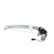 RPAH-161 Rear, Driver Side Power Window Regulator, With Motor