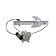 RPAN-025 Rear, Driver Side Power Window Regulator, With Motor