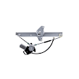 RPAT-038 Rear, Passenger Side Power Window Regulator, With Motor