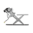 2013 Toyota Tacoma - Front Or Rear, Driver Side Power Window Regulator, With Motor