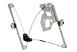 RPB-019 Front, Driver Side Power Window Regulator, Without Motor