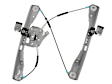 RPGM-095 Front, Driver Side Power Window Regulator, Without Motor