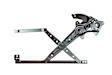 RPH-035 Front, Driver Side Power Window Regulator, Without Motor