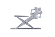 RPT-073 Front, Driver Side Power Window Regulator, Without Motor