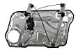 RPVG-012 Front, Driver Side Power Window Regulator, Without Motor