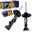 SABBM-00128 Front, Driver and Passenger Side Shock Absorber