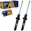 SABBM-00148 Rear, Driver and Passenger Side Shock Absorber, Sedan