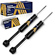 SABCH-00394 Rear, Driver and Passenger Side Shock Absorber, Sedan