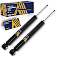 SABCH-00400 Rear, Driver and Passenger Side Shock Absorber, RWD, Sedan