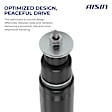 SABCH-00411 Front, Driver and Passenger Side Shock Absorber