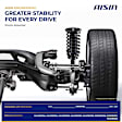SABFD-00850 Rear, Driver and Passenger Side Shock Absorber