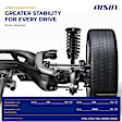 SABH-00009 Front, Driver and Passenger Side Shock Absorber