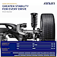 SABH-00011 Rear, Driver and Passenger Side Shock Absorber