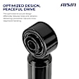 SABH-00891 Rear, Driver and Passenger Side Shock Absorber