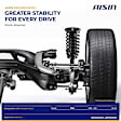 SABH-00942 Rear, Driver and Passenger Side Shock Absorber, Sport Utility