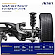 SABMB-01331 Rear, Driver and Passenger Side Shock Absorber