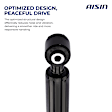 SABMB-01340 Rear, Driver and Passenger Side Shock Absorber, Sedan