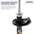 SABN-01552 Rear, Driver and Passenger Side Shock Absorber, Sport Utility