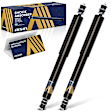 SABT-01242 Front, Driver and Passenger Side Shock Absorber, Sport Utility