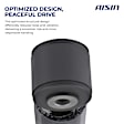SABT-01689 Rear, Driver and Passenger Side Shock Absorber, Hatchback