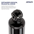 SABT-01941 Front, Driver and Passenger Side Shock Absorber, 4WD