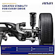 SABVG-00077 Rear, Driver and Passenger Side Shock Absorber