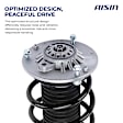 2012 BMW X3 - Front, Driver and Passenger Side Shock Absorber, Sport Utility