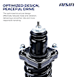 SAKCH-01123 Rear, Driver and Passenger Side Shock Absorber, 4WD, Sport Utility