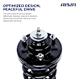SAKFD-00690 Rear, Driver and Passenger Side Shock Absorber, Sport Utility