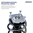 SAKFD-00692 Front, Driver and Passenger Side Shock Absorber, FWD, Sport Utility