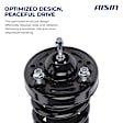 SAKFD-00715 Front, Driver and Passenger Side Shock Absorber, 4WD