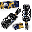 SAKGM-00195 Front, Driver and Passenger Side Shock Absorber, Sport Utility