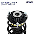 SAKGM-00248 Front, Driver and Passenger Side Shock Absorber, Sport Utility