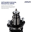 SAKH-00026 Rear, Driver and Passenger Side Shock Absorber, Coupe