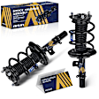 SAKH-00039 Front, Driver and Passenger Side Shock Absorber, FWD, Sedan