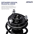 SAKH-00882 Front, Driver and Passenger Side Shock Absorber, Coupe