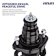 SAKH-00902 Rear, Driver and Passenger Side Shock Absorber, Sport Utility