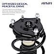 SAKH-00911 Front, Driver and Passenger Side Shock Absorber, Sport Utility