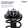 SAKH-00931 Front, Driver and Passenger Side Shock Absorber