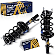SAKH-00947 Front, Driver and Passenger Side Shock Absorber, FWD, Crew Cab Pickup