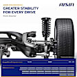 SAKHY-00954 Rear, Driver and Passenger Side Shock Absorber