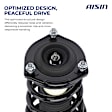 SAKHY-00954 Rear, Driver and Passenger Side Shock Absorber